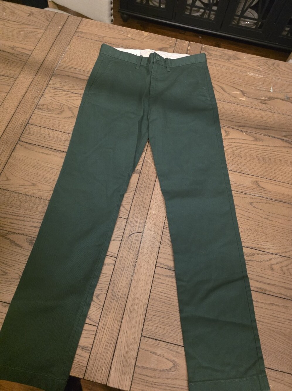 NWT Green Crewcuts Chino Pants
